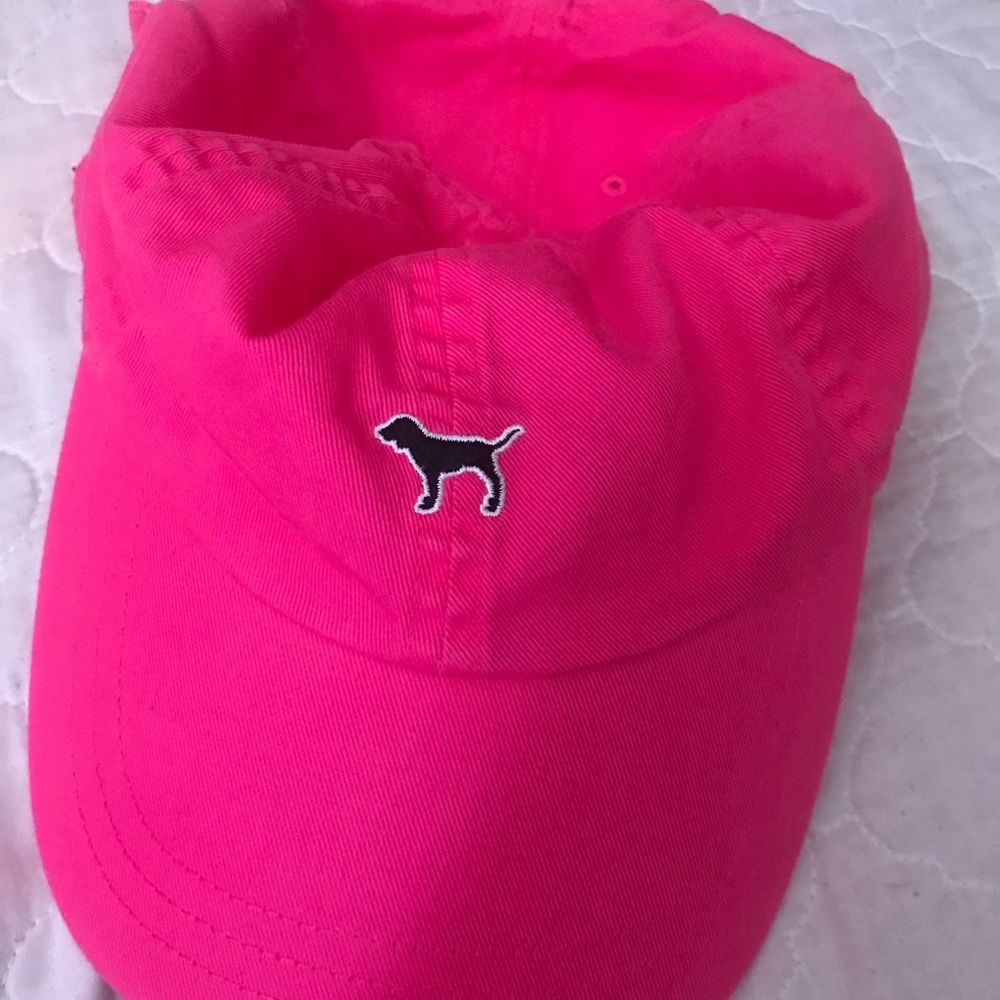 Hot pink hat